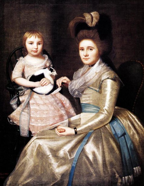 Mrs. William Taylor And Son Daniel